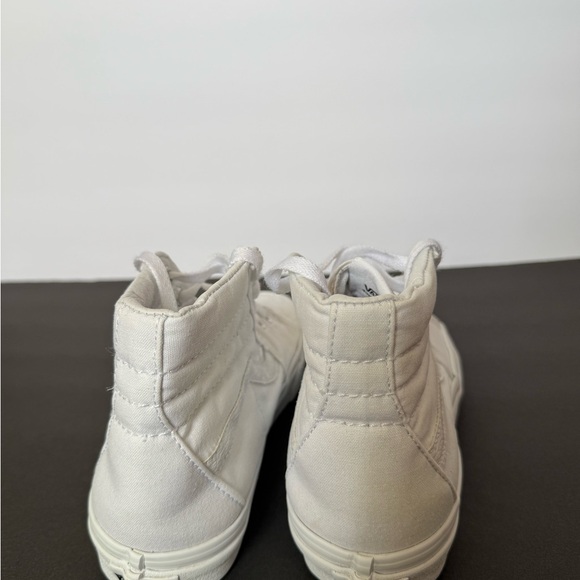 Vans White High-Top Sneakers women 7.5 - Picture 3 of 12